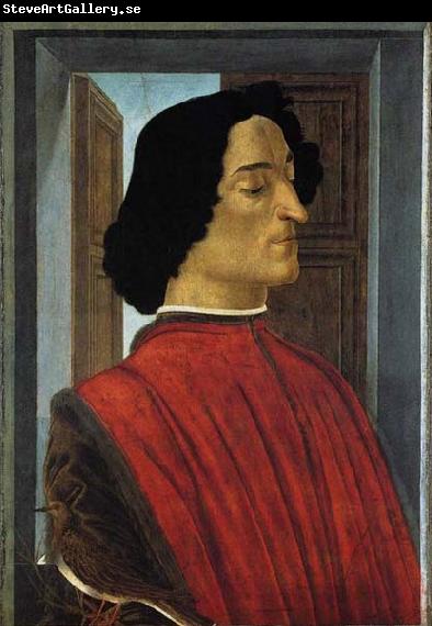 BOTTICELLI, Sandro Portrait of Giuliano de Medici